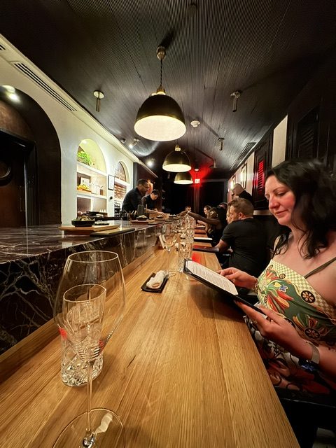 Special occasion dining at Sushi Bar Miami Beach at the Esmé